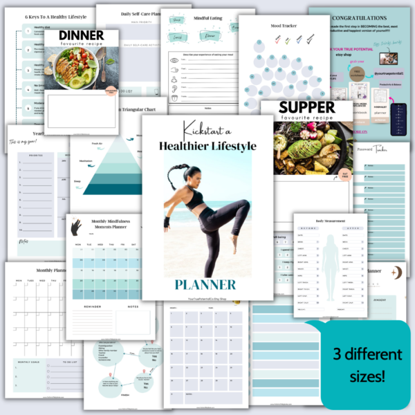 The Kickstart of a Healthier Lifestyle Planner - Image 2